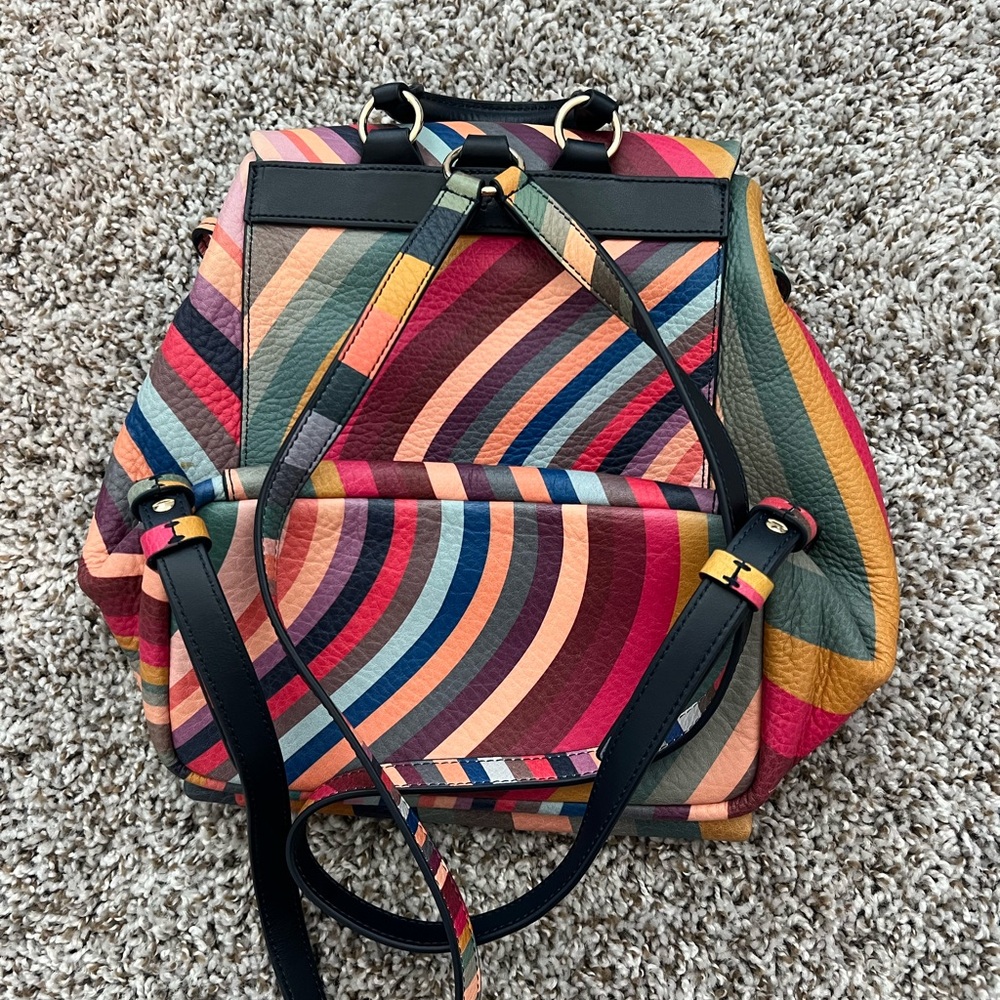 Paul Smith Vibrant Striped Backpack - Picture 4 of 7